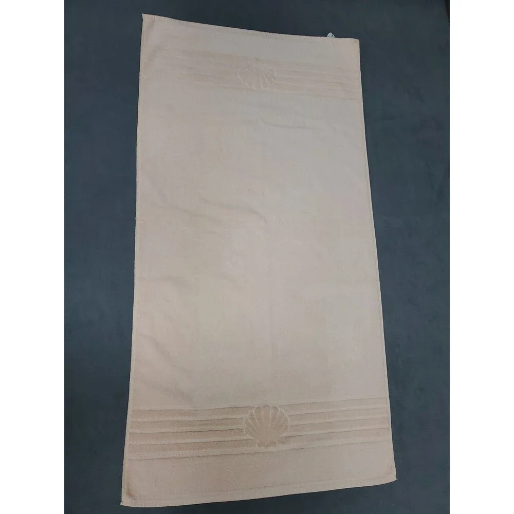 VTG Mixed Lot 6 Cotton Bath Towel Peach Colored Cannon Mills/Jillian Rose & more
